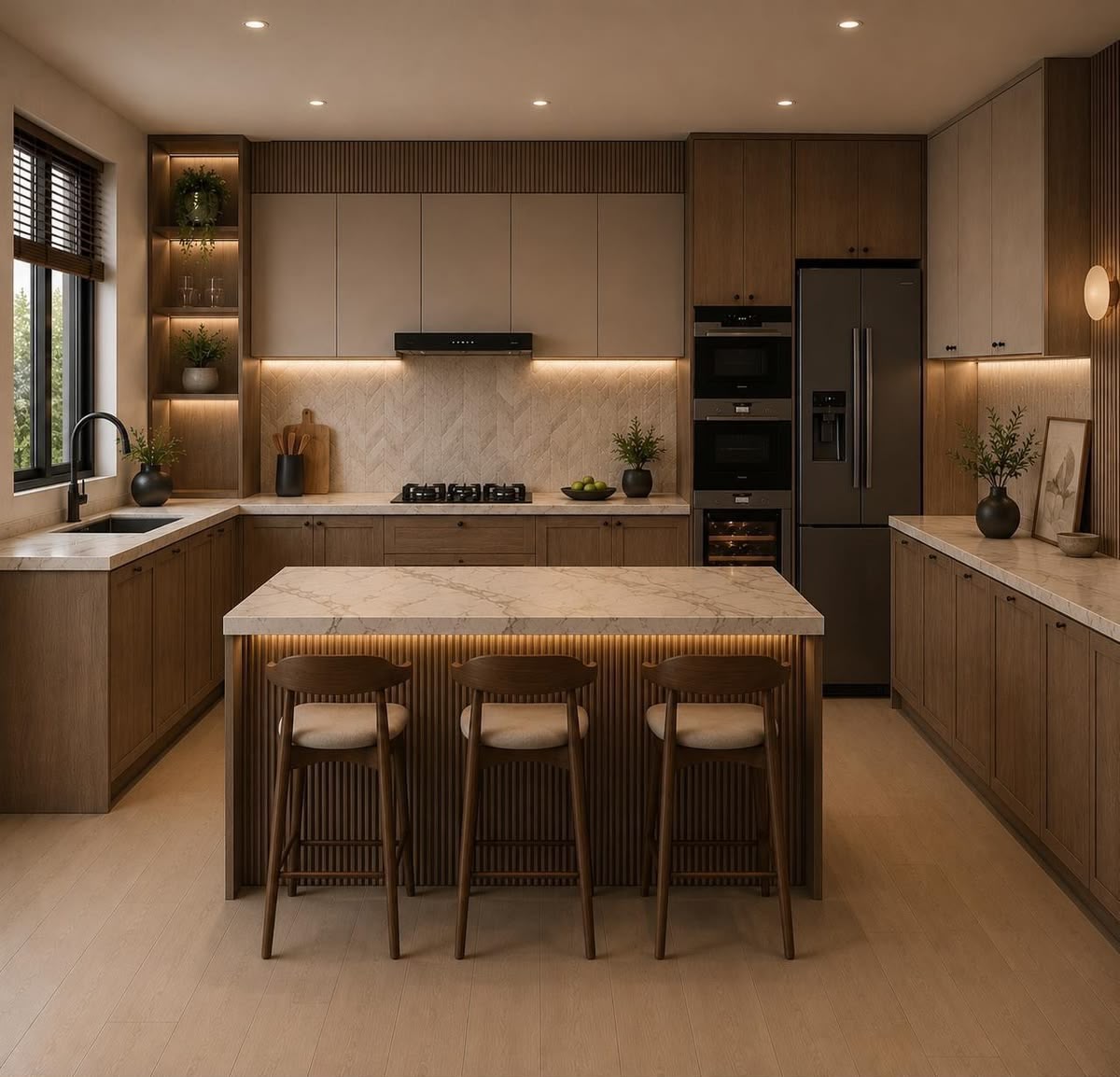 Luxury Kitchen Cabinets & Smart Storage Solutions