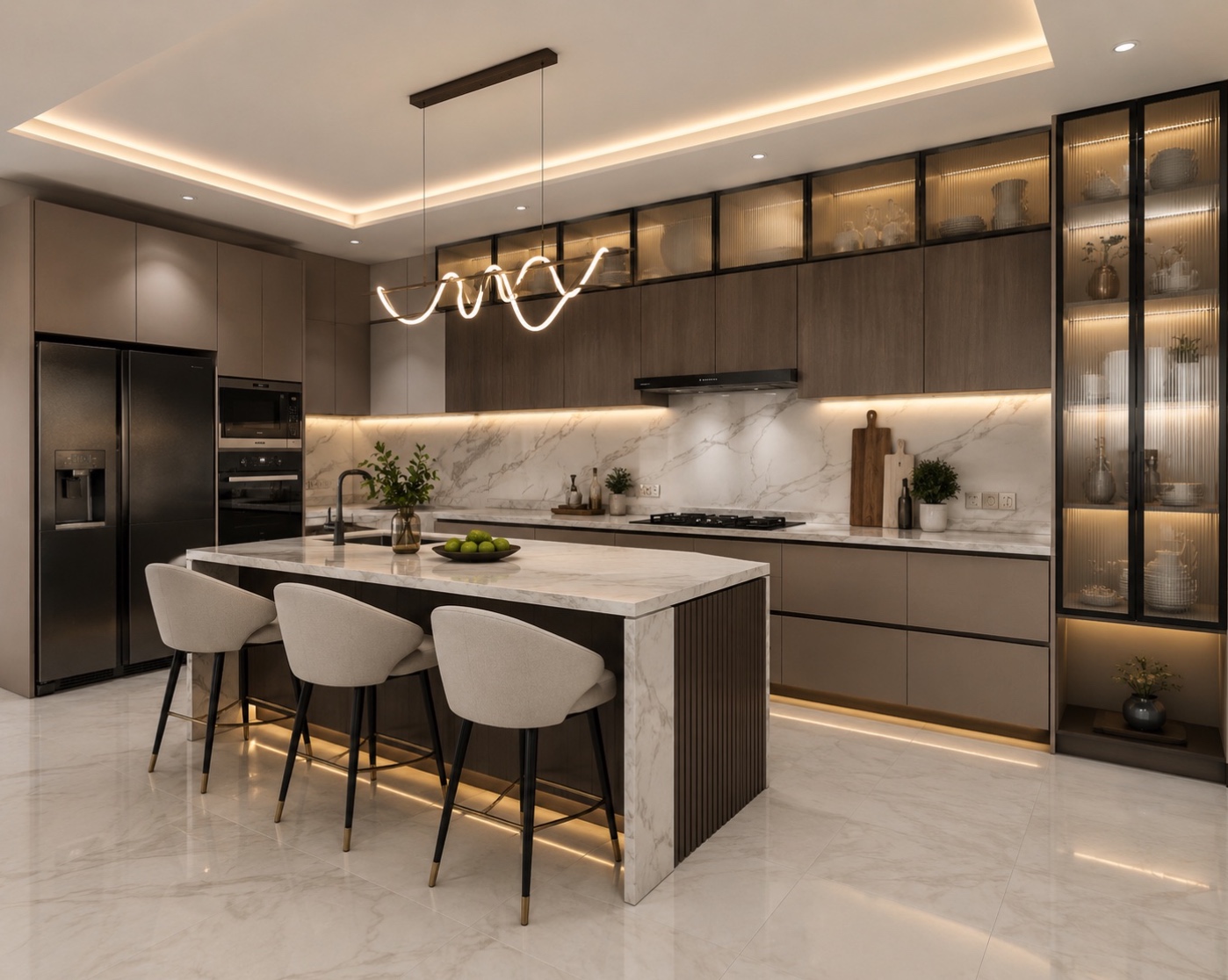Modern Kitchen Design Ideas for Luxury Homes in Dubai