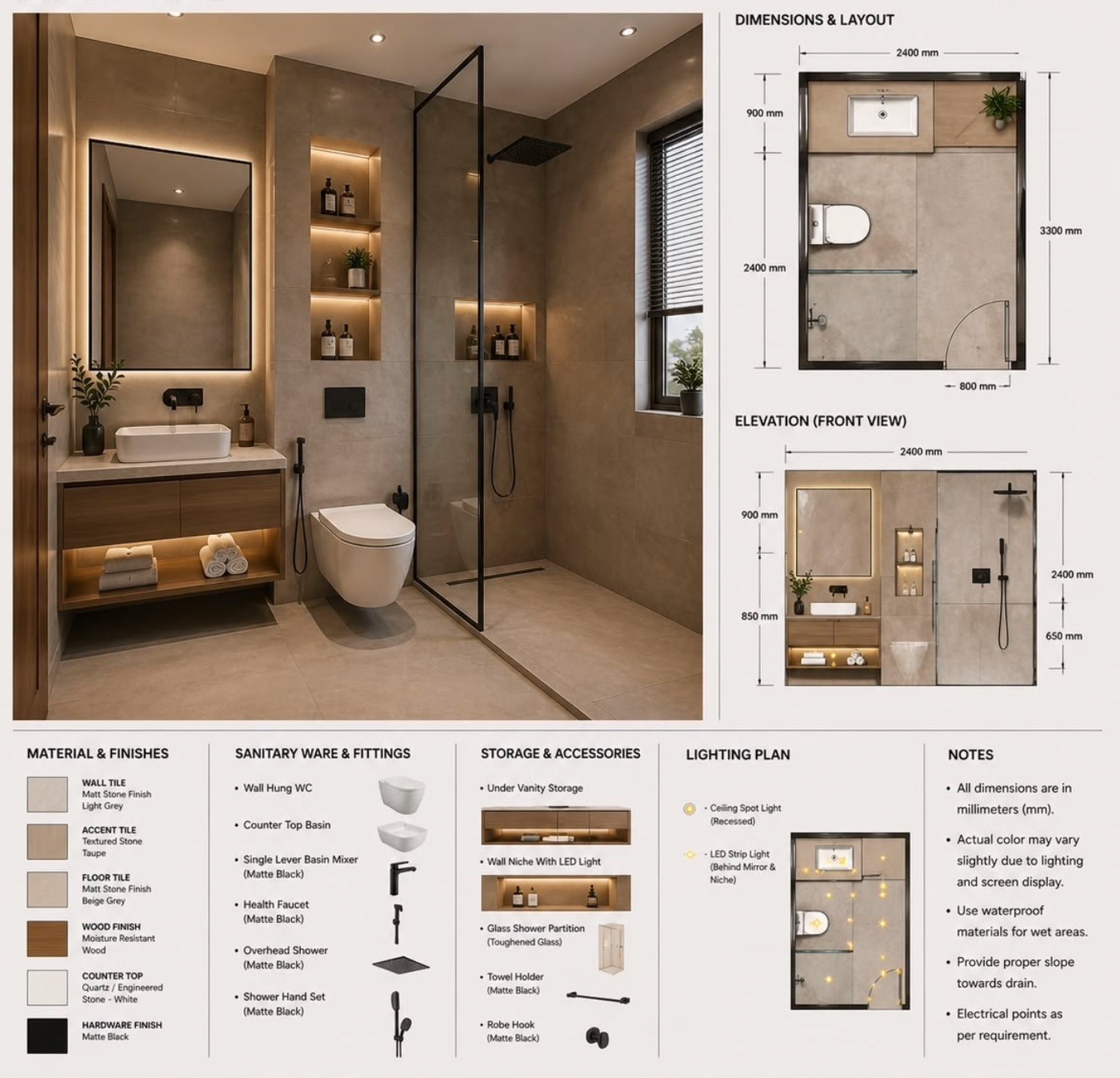 Space Planning & Layout Showcase 1